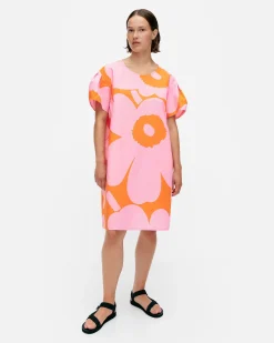 Vaatteet Marimekko Avomeri Unikko Puuvillapopliinimekko
