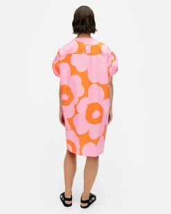 Vaatteet Marimekko Avomeri Unikko Puuvillapopliinimekko