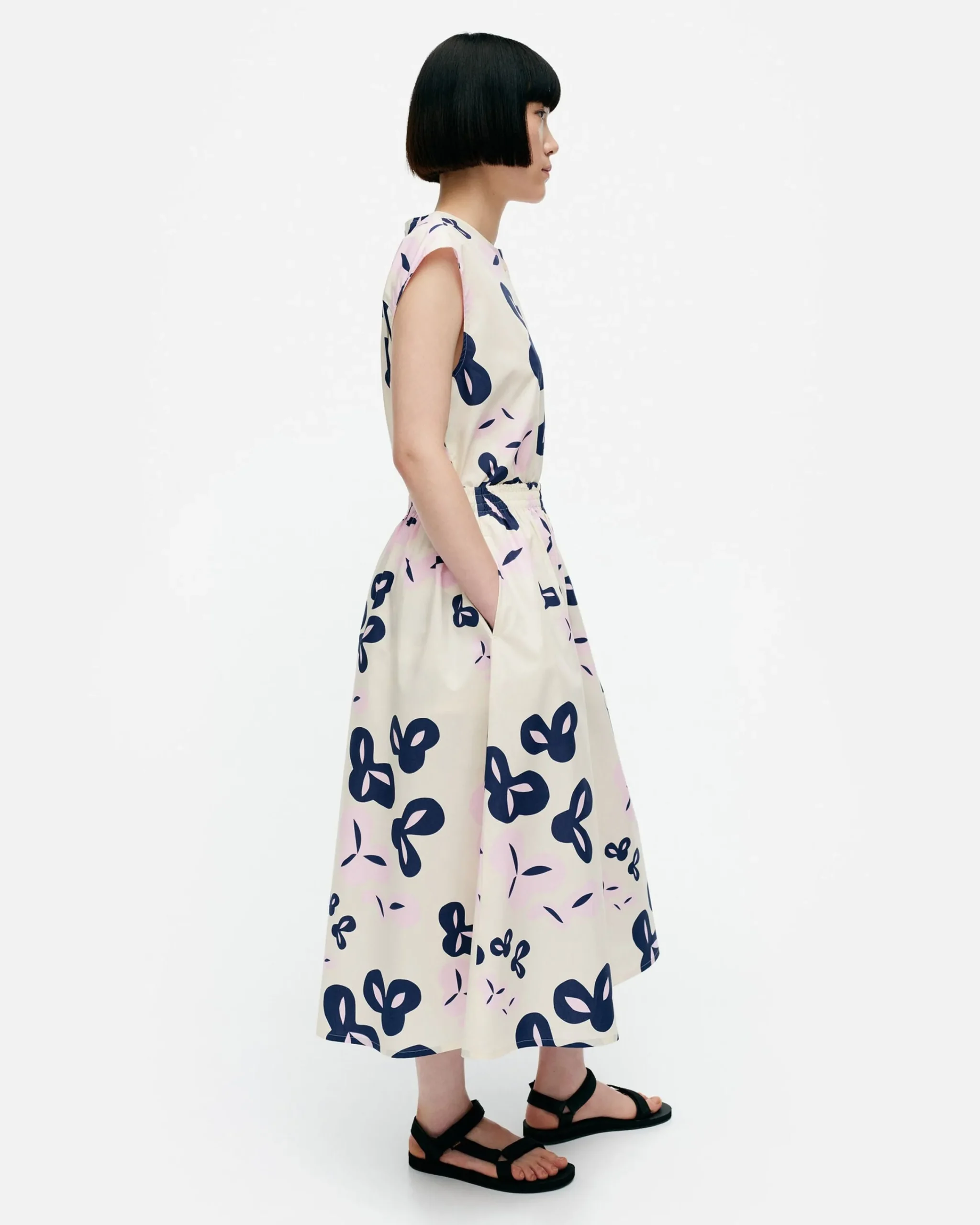 Vaatteet Marimekko Garrel Poiminto Puuvillapopliinihame