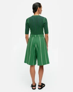 Vaatteet Marimekko Hyu00F6Ky Vesi Puuvillapellavashortsit