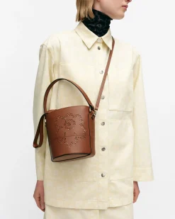 Laukut Marimekko Imprint Small Bucket Unikko Olkalaukku