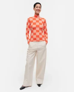 Vaatteet Marimekko Ju00E4Ku00E4Lu00E4 Kukko Ja Kana Poolopaita