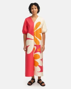 Vaatteet Marimekko Karkelo Kolmikko Puuvillamekko