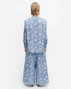 Vaatteet Marimekko Kehu Unikko Puuvillapopliinipaita