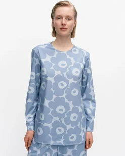 Vaatteet Marimekko Kehu Unikko Puuvillapopliinipaita