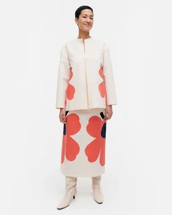 Vaatteet Marimekko Kerran Heijastus Unikko Puuvillapellavapaita