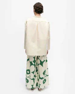 Vaatteet Marimekko Kerran Heijastus Unikko Puuvillapellavapaita