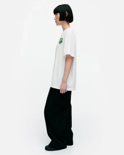 Vaatteet Marimekko Kioski Embla Unikko Placement T-Paita