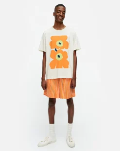 Vaatteet Marimekko Kioski Embla Unikko Placement T-Paita