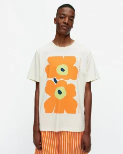 Vaatteet Marimekko Kioski Embla Unikko Placement T-Paita