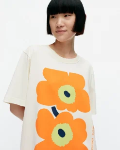 Vaatteet Marimekko Kioski Embla Unikko Placement T-Paita