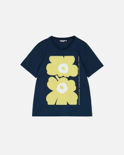 Vaatteet Marimekko Kioski Embla Unikko Placement T-Paita
