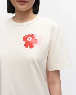 Vaatteet Marimekko Kioski Erna Lempi Unikko Placement T-Paita