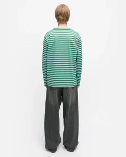 Vaatteet Marimekko Kioski Tasaraita Menu00B4S Longsleeve Trikoopaita