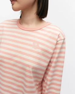 Vaatteet Marimekko Kioski Tasaraita Relaxed Longsleeve Trikoopaita