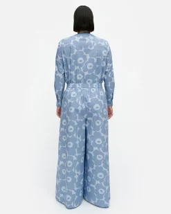 Vaatteet Marimekko Kohti Unikko Puuvillapopliinihousut