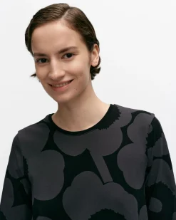 Vaatteet Marimekko Lehtokielo Unikko Trikoomekko