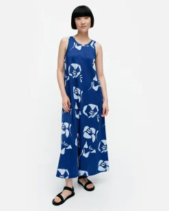 Vaatteet Marimekko Liplatus Helakka Trikoomekko