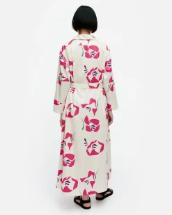 Vaatteet Marimekko Perenna Helakka Puuvillapopliinimekko