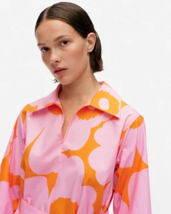 Vaatteet Marimekko Perenna Unikko Puuvillapopliinimekko