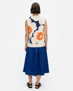 Vaatteet Marimekko Pioneeri Unikko Puuvillaneuleliivi