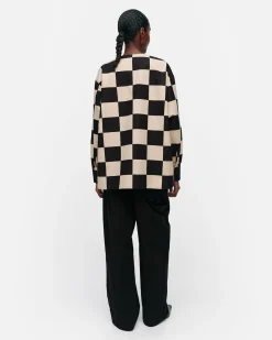 Vaatteet Marimekko Reuna Kukko Ja Kana Puuvillapellavatunika