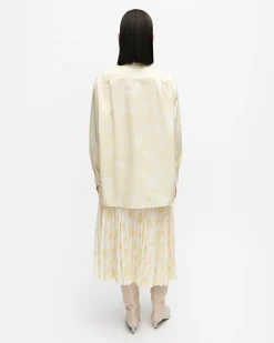 Vaatteet Marimekko Ruoste Unikko Puuvillapopliinipaita