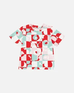 Vaatteet Marimekko Soida Ruutu Unikko I T-Paita