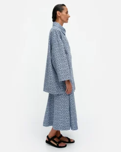 Vaatteet Marimekko Sumu Unikko Puuvillapaitatakki