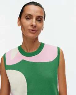Vaatteet Marimekko Vesikko Poiminto Puuvillaneuleliivi