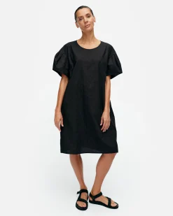 Vaatteet Marimekko Vuolle Mini Unikko Puuvillapopliinimekko